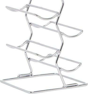 Amazon Basics Modern Style Wine Rack for 12 Bottles, 74 cm, Chrome