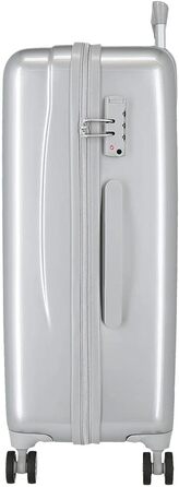 Чемодан Disney Stitch Moods, середній, 100 л, ABS пластик, кодовий замок, 4 колеса, ручна поклажа