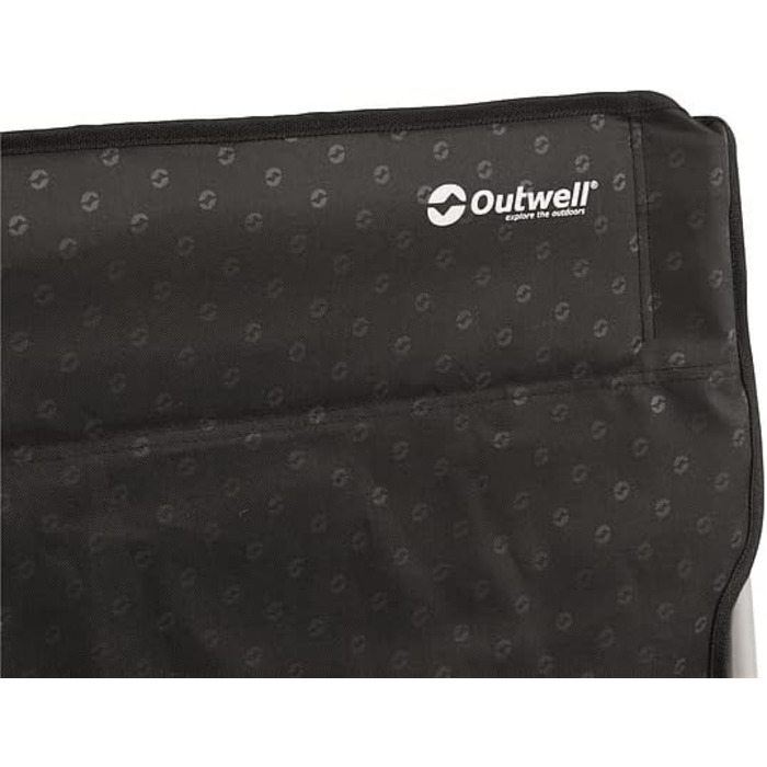 Туристичний стілець Outwell Goya, 100 кг, поліестер, чорний, 13x30x110 см