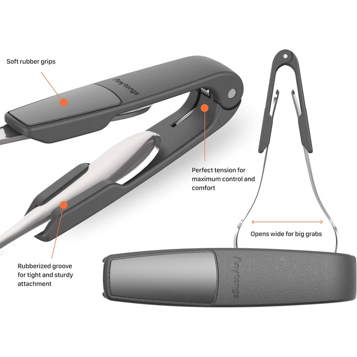 Featured on Shark Tank – transform utensils into a versatile multi-tool (er-Pack, black) (1)