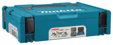 Набір ручних інструментів Makita E-08713 у кейсі Makpac, 120 предметів