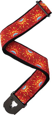 Ремінь для гітари D'Addario Planet Waves 50E08 Retro Classic Collection Tapestry, тканинний, 1450 x 50 мм (Сонце)