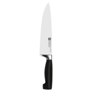 Кухонний ніж Zwilling Vier Sterne 20 см, нержавіюча сталь, Made in Germany