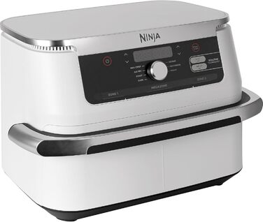 Фритюрниця Ninja Foodi FlexDrawer AF500EUWH біла, з функцією FlexDrawer