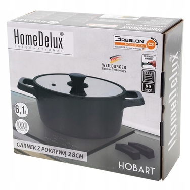 Традиційна каструля Homedelux HOBART, 6,1 л