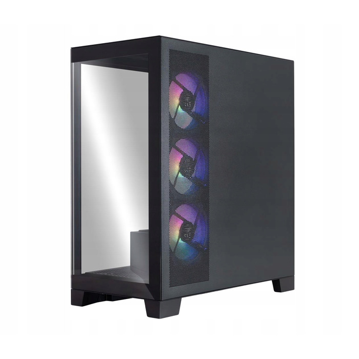 Корпус для комп'ютера Silver Monkey X Pyxis Midi Tower, чорний