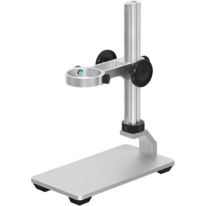 Цифровий мікроскоп Jiusion WiFi USB з підключенням до iPhone, iPad, Android, Mac, Windows, Linux, Chrome, 50-1000x збільшення, 4K камера, 8 LED, металевий штатив