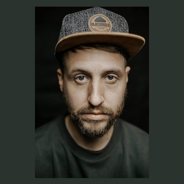 Кепка Blackskies® Pathfinder Snapback - унісекс, чорно-смугаста, регульована, преміум якість