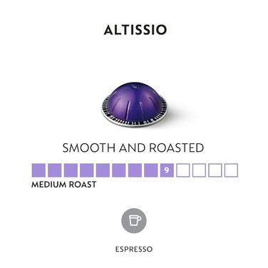 Капсули для кавомашини Nespresso VertuoLine Altissio, 50 шт.