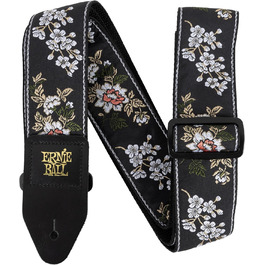 Гітарний ремінь Ernie Ball Jacquard White Blossom