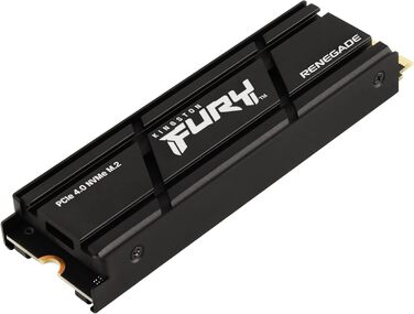 SSD Kingston FURY Renegade 4TB PCIe 4.0 M.2 NVMe з радіатором для геймерів та ентузіастів