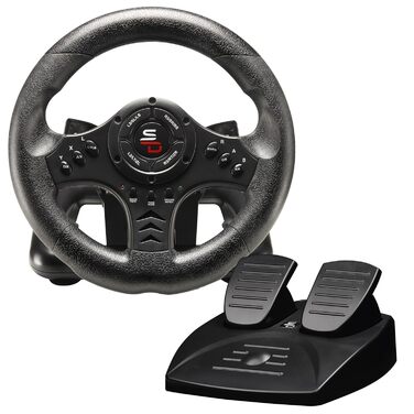 Кермо для гонок Subsonic Superdrive SV450 з педалями та перемикачем передач - сумісність з Xbox, Switch, PS4, Xbox One, PC