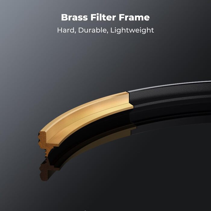 Фільтр K&F Concept 77mm Black Mist 1/4 з низьким відбиттям, оптичне скло з багатошаровим покриттям Nano-Xcel Pro