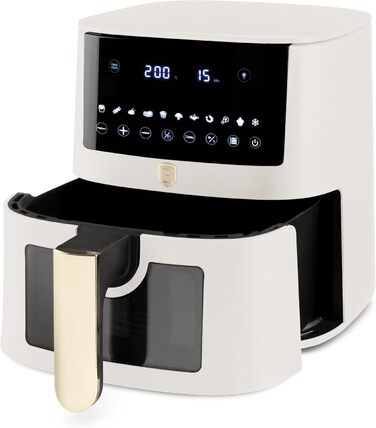 Фритюрниця Berlinger Haus Sahara Collection 8 л з цифровим дисплеєм та 8 автоматичними програмами | Без олії та жиру