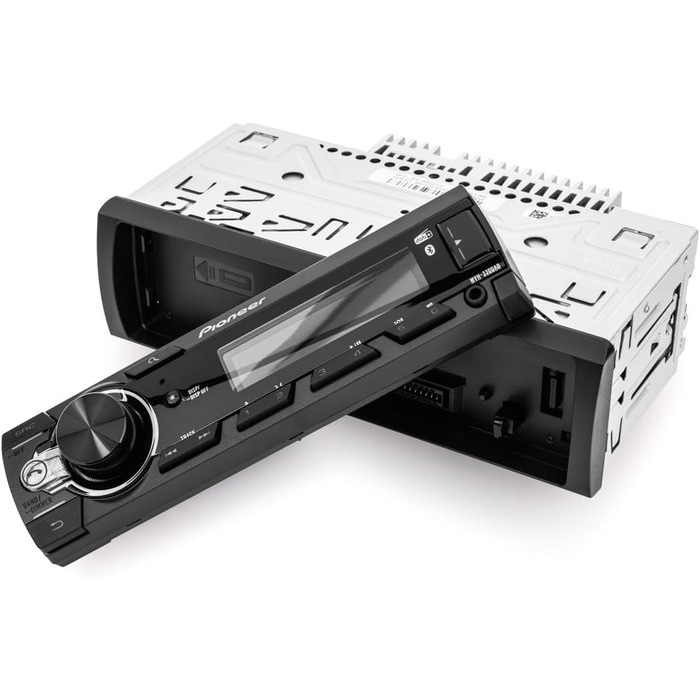 Автомагнітола Pioneer MVH-330DAB 1DIN з RDS, DAB+, USB, AUX, Bluetooth, компактна