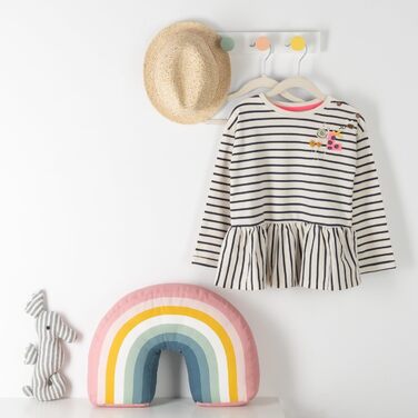 50 шт. дитячі вішалки для одягу Laleni з оксамитовим покриттям - обертаються на 360° - неслизькі, білі, слонова кістка