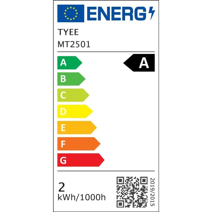 Бездротова LED-лампа TYEE настільна з регулюванням яскравості, акумуляторна, тепле світло 2200-3000K, USB-C, водонепроникна IP54, чорна