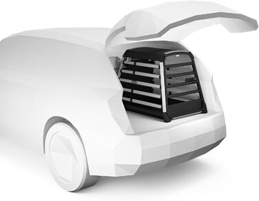 Трейлер для собак Thule Allax XXL, чорний/алюміній, для перевезення в автомобілі