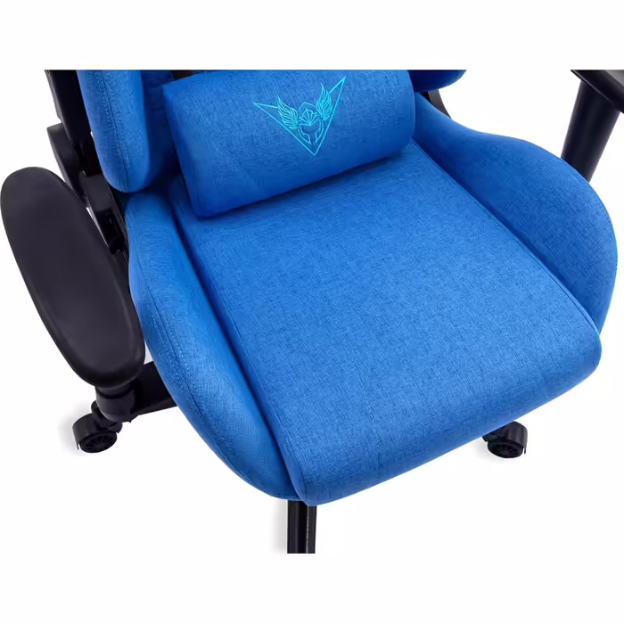 VALK Nyx - Fabric Gaming Chair, Gamer Chair (Breathable Soft Fabric, 160° Recline Angle, 2D Armrests, Ergonomic) Desk Chair, Office Chair (Sapphire Blue) Sapphire Blue Fabric
