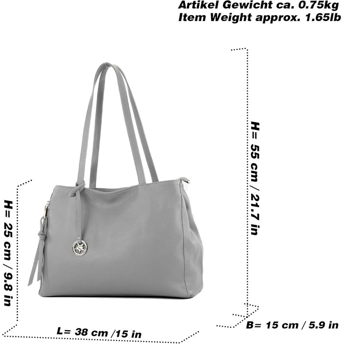 Сумка жіноча шкіряна Modamoda T205 біла, шопер ручної роботи з Італії