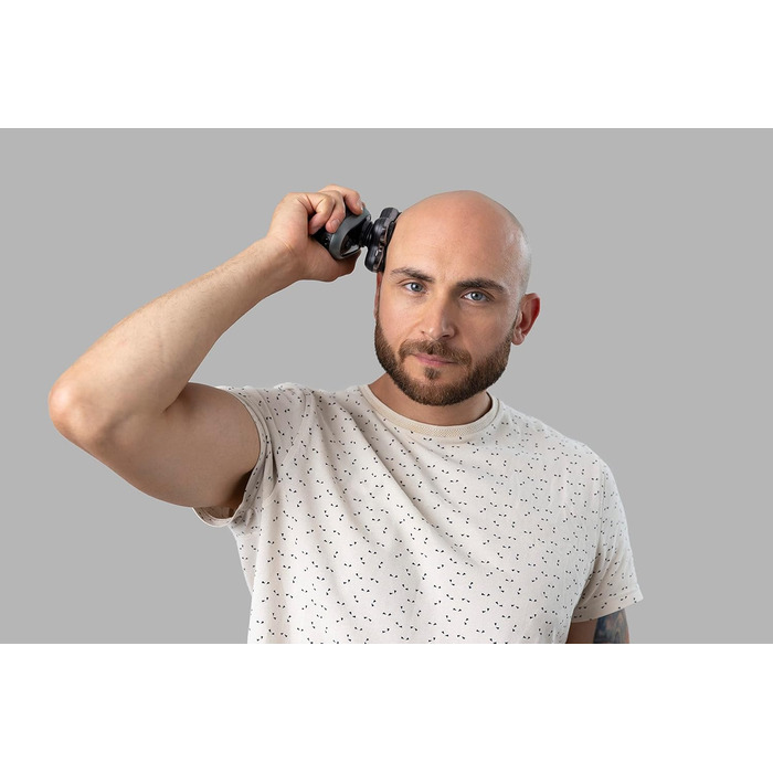 Електричний голкострум Remington XR1600 для гоління голови чоловіків - 5 голкових насадок, гоління до 0,2 мм, вологостійкий, з тримером