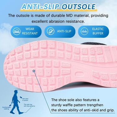 Жіночі кросівки для бігу та фітнесу. Зручні, дихаючі, з амортизацією (повітряна подушка), антиковзкі. Розмір 40 EU, блакитно-рожевий колір