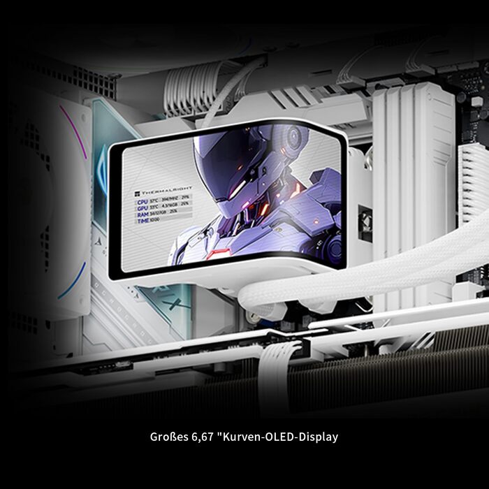 Рідинне охолодження процесора Thermalright Wonder Vision 360 UB ARGB White, СРО з 6.67