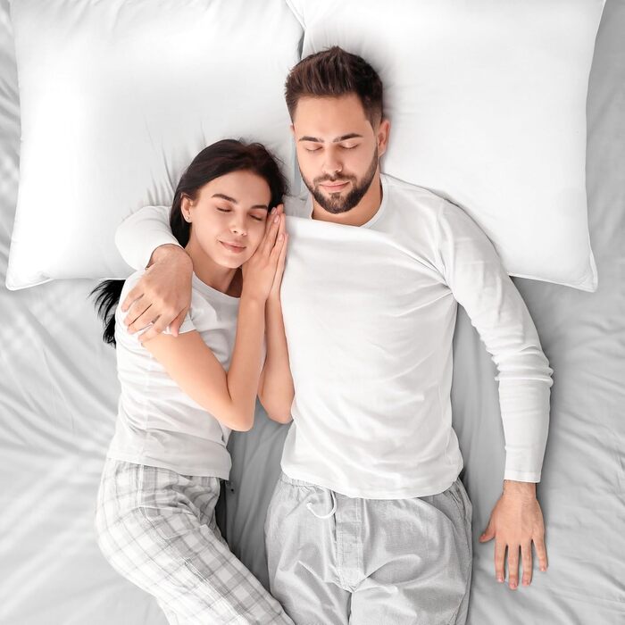 Utopia Bedding Pillow Set (2 Pack), 80 x 80 cm Sleeping Pillow, Breathable and Soft Pillow (White) 80x80 cm (2 Pack) White 2