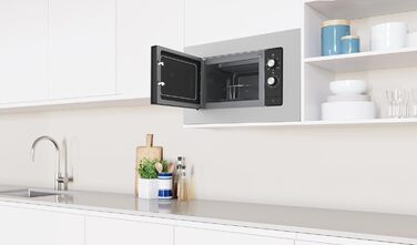 Вбудована мікрохвильова піч Balay 3CG6112X3 з нержавіючою сталлю, 38 см, 20 л, механічне керування