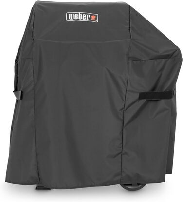 Преміум-чохол Weber для гриля Spirit & Spirit II 200, дихаючий, водо- та UV-стійкий, з липучкою, чорний