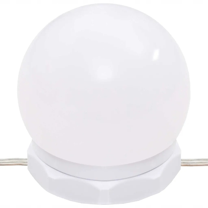 Шафка у ванну кімнату з дзеркалом та LED-підсвіткою, деревоподібна, сірий дуб
