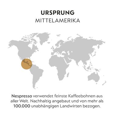 Кава Nespresso Vertuo, набір капсул 50 шт. (Еспресо, Double Espresso)