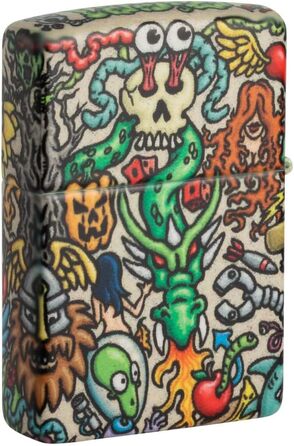 Бензинова запальничка Zippo Crazy Collage 540 Color, кольорова колекційна