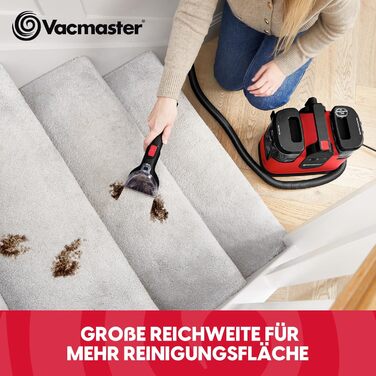 Пилосос миючий Vacmaster STMEUB01 для м'яких меблів та килимів 15КПа, 1150 Вт