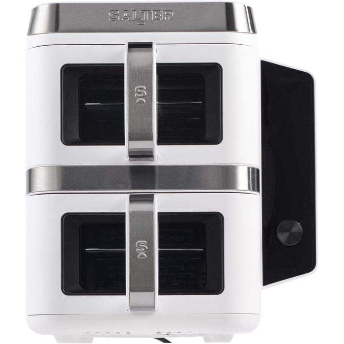 Фритюрниця Salter VertiCook View з вертикальною подвійною шухлядою, 9л, 12 функцій, без PFAS