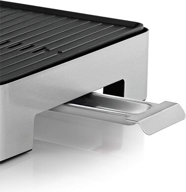 WMF Lono Quadro Table Grill - Compact Electric Grill for Indoor Use, Dishwasher Safe, 1250W