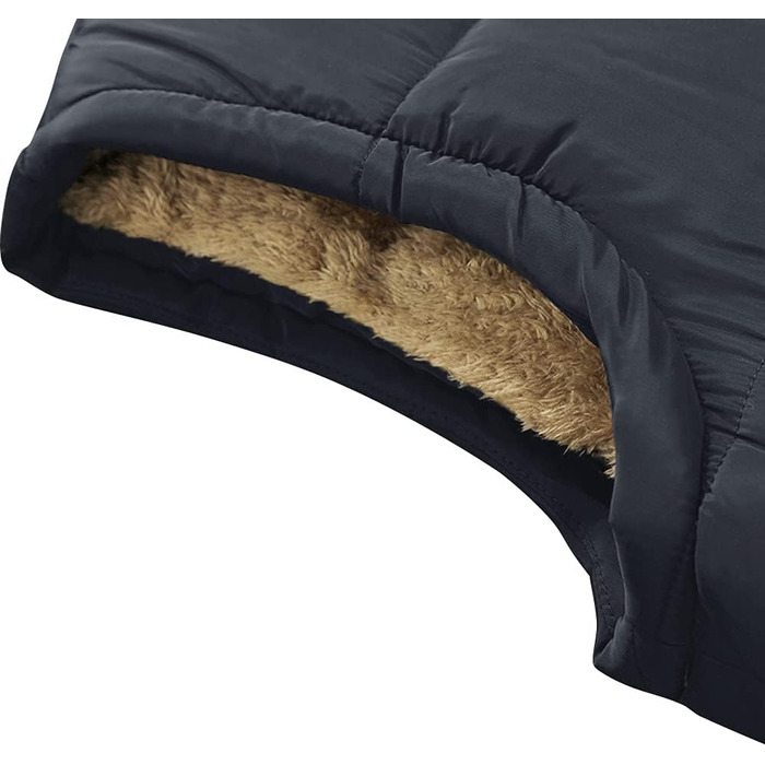 Тепла термопояс KEFITEVD для чоловіків, зимова жилетка з коміром, мисливська жилетка, флісова жилетка, однотонна робоча жилетка (L, темно-сірий)