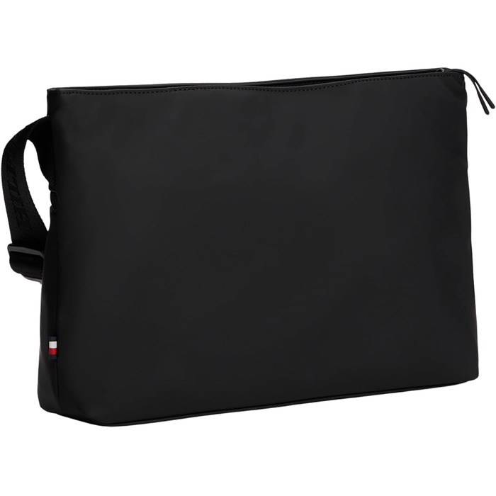 Чоловіча сумка через плече Tommy Hilfiger, месенджер, чорна (Black)