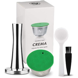 Багаторазова капсула Cafilas для кавомашин Dolce Gusto з фільтром, ложкою, щіткою та тампером