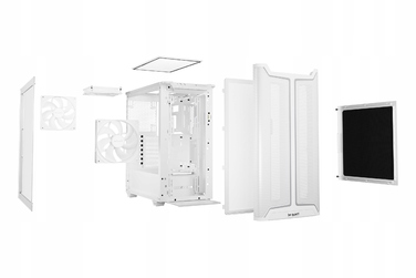 Корпус be quiet! Base 501 DX Midi Tower, білий