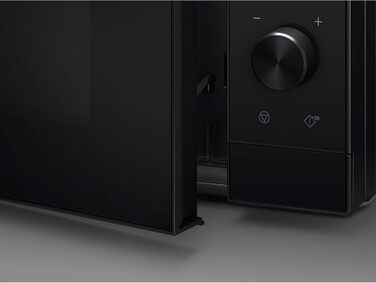 Мікрохвильова піч AEG MFB252DB з грилем, 25 літрів, 900 Вт, інверторна технологія, чорний колір