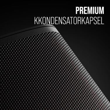 RØDE X XCM-50: Професійний USB-мікрофон з конденсатором для стрімінгу та ігор, чорний