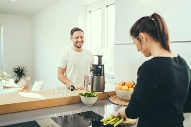 Електрична повільна соковижималка Severin для овочів та фруктів, Slow Juicer, 1.0 л