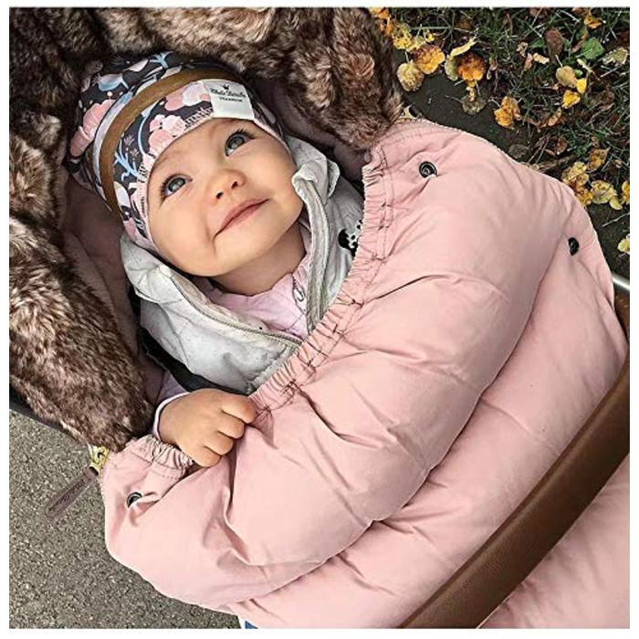 Універсальний зимовий конверт Star Ibaby Babify для коляски (сумісний з Bugaboo, Maclaren, Jane)