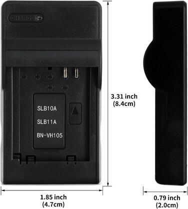 Зарядний пристрій Norifon SLB-10A USB для камер Samsung (P800, PL50-PL70, SL420-SL820, WB150-WB710)