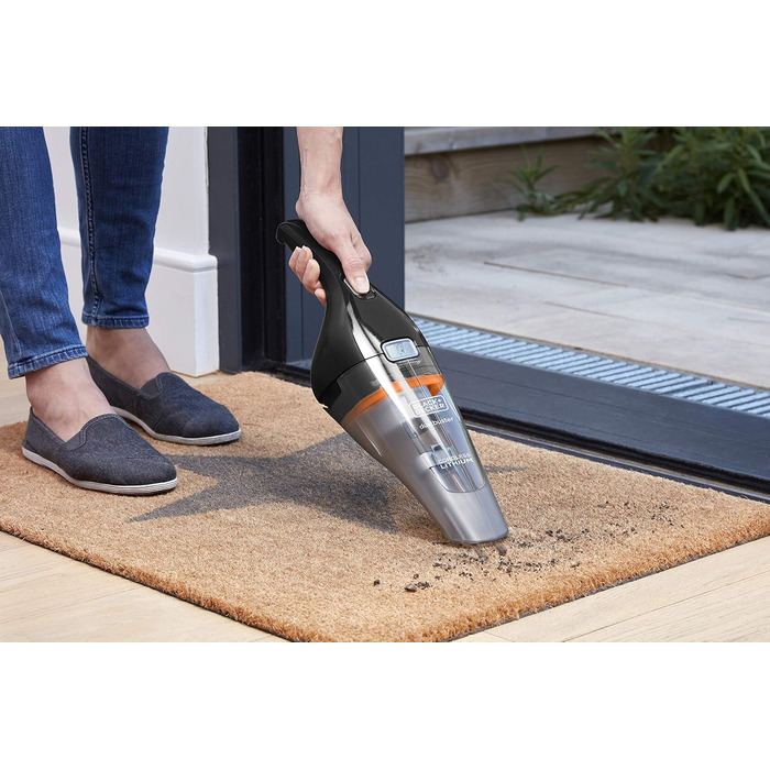 Ручний бездротовий пилосос BLACK+DECKER Dustbuster 3.6V NVC115JL-QW білий (чорний)