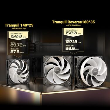 Корпус для ПК GEH Antec C8 Wood Full Tower чорний (ARGB)