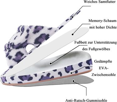 Жіночі капці Git-up з ефектом пам'яті (Memory Foam), підтримкою своду стопи та регульованою застібкою-липучкою, для діабетиків, білі, розмір 40 EU