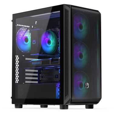 Корпус для ПК ENDORFY Arx 500 ARGB, загартоване скло, 4x140мм ARGB вентилятори
