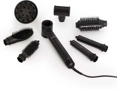 Іонізатор для волосся ION STYLER PRO ADVANCE, чорний: без укладки, 1800W, 2 швидкості, 2 температури, cool функція